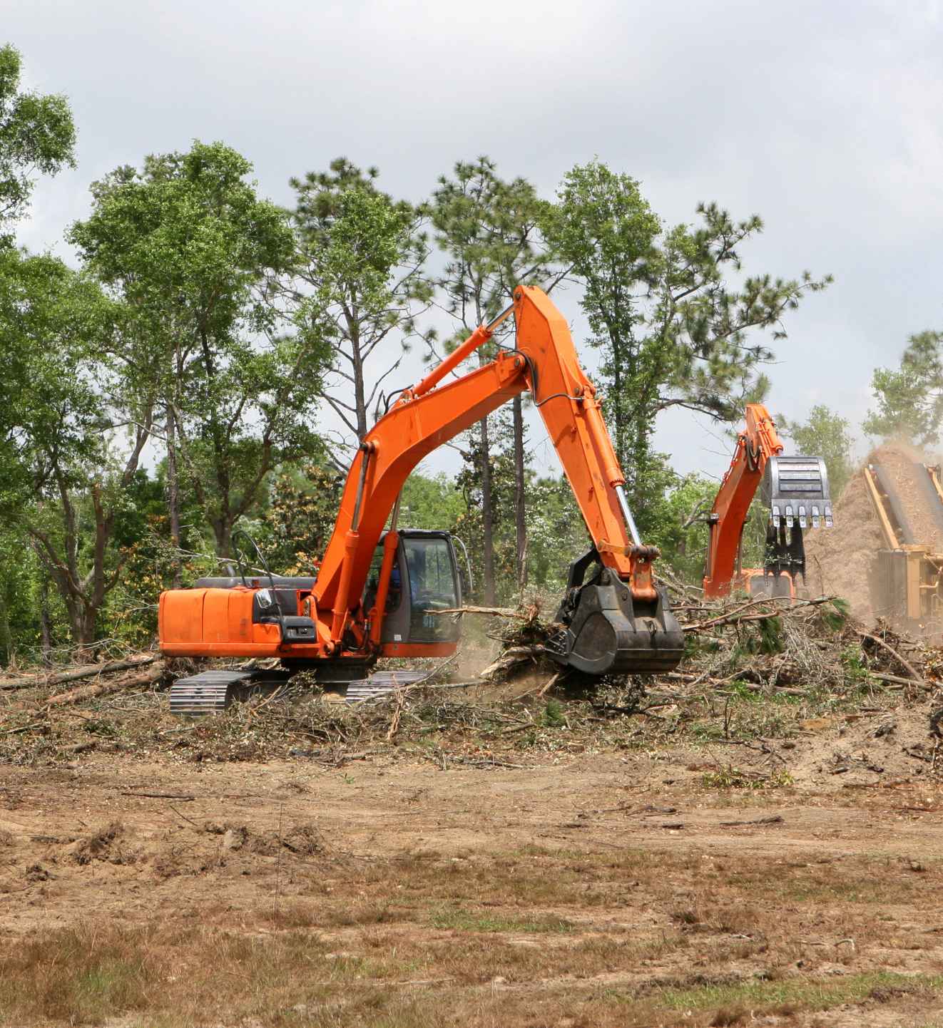 Professional equipment for land clearing in Allen Texas